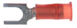 MNG1810FBK Block Spade 22-18 #10 AWG Insulaton Grip Bag of 50 - Click Image to Close